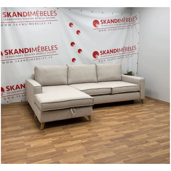 Sofa COPENHAGEN SLEEPING (Left corner, extendable)(Beige)(Exposition)